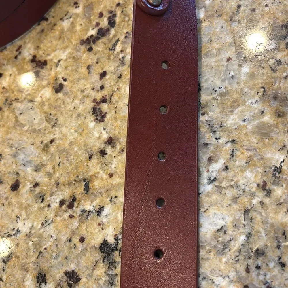 Brown‎ Leather Belt Large 39